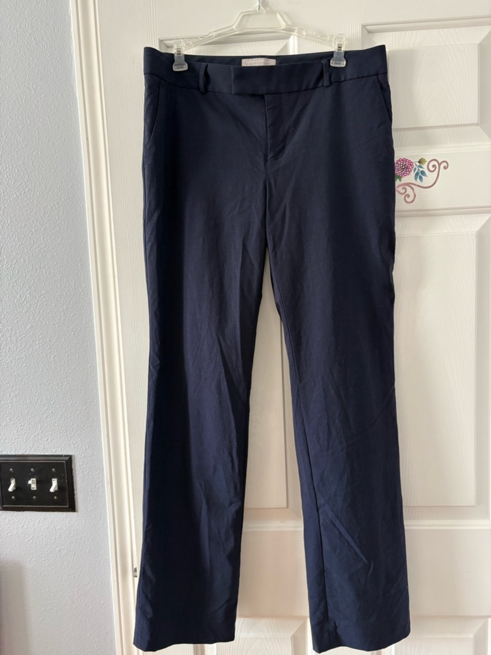 Banana Republic Martin Fit Navy Dress Pants Sz 8